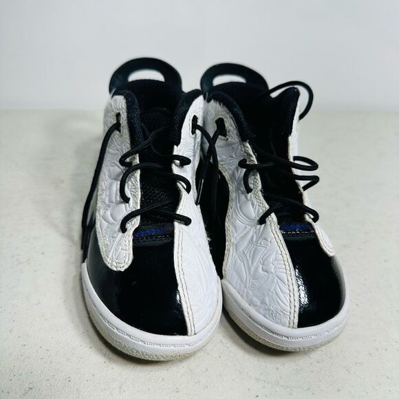 Nike Air Jordan Dub Zero TD Space Jam Concord Black White 311072-106 9C Toddler - Picture 2 of 6